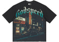 Godspeed Pit Stop Tokyo T-shirt Black Wash
