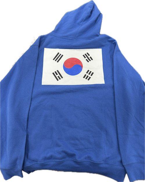 Anti Social Social Club Blue South Korean Flag Hoodie