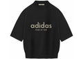 Fear of God Athletics Heavy Jersey 3/4 Mock Tee Black