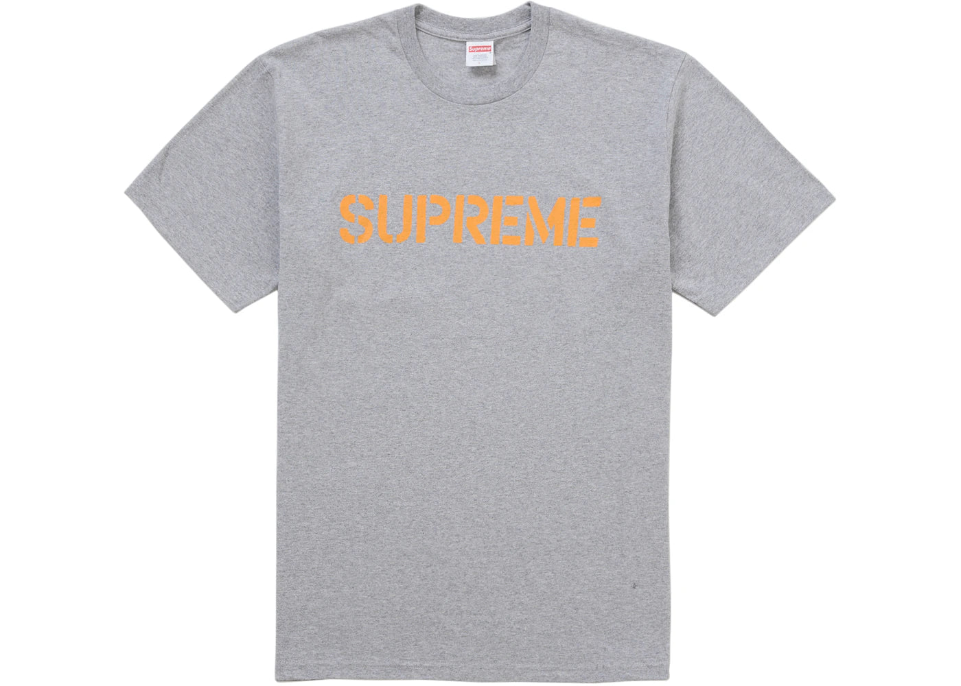 Supreme Hard Tee Heather Grey