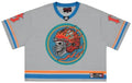Godspeed First Down Jersey Grey Blue Orange