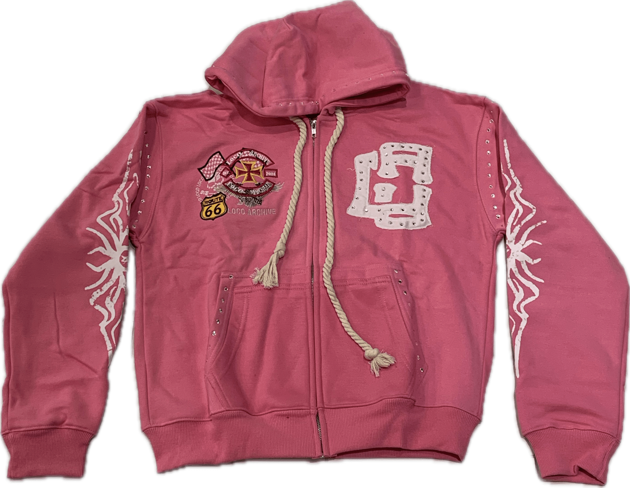 Showcase Loco Archive Moto Hoodie Pink