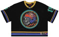 Godspeed First Down Jersey Black Yellow Blue