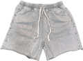 Saint Vanity Terry Shorts Grey