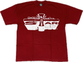 Hellstar Jesus Tee Burgundy 