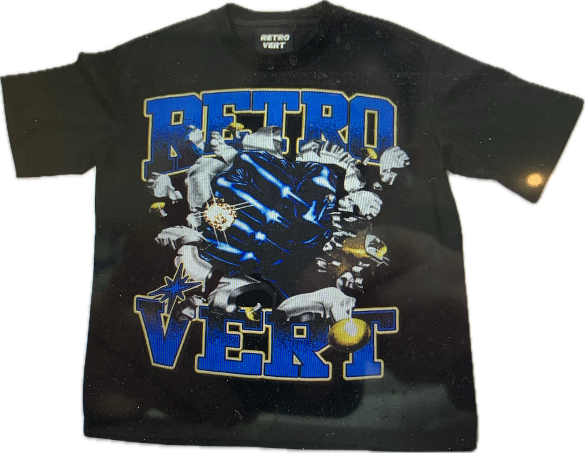 Retrovert Fist Tee Black