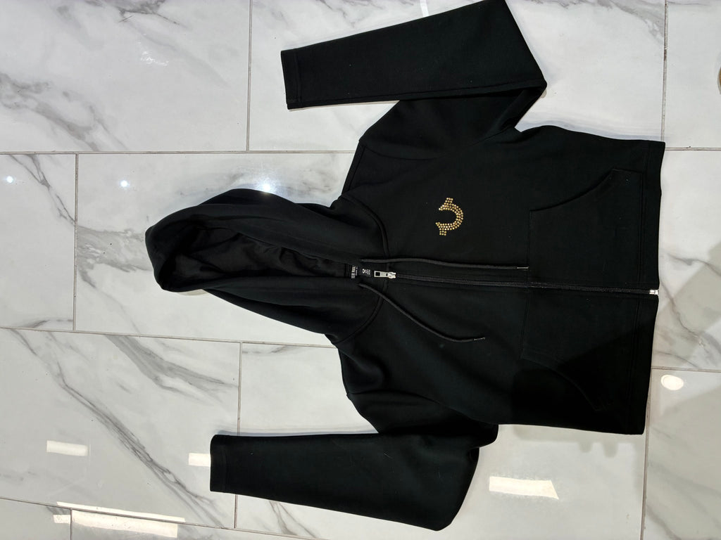 True Religion World Tour Rhinestone Hoodie