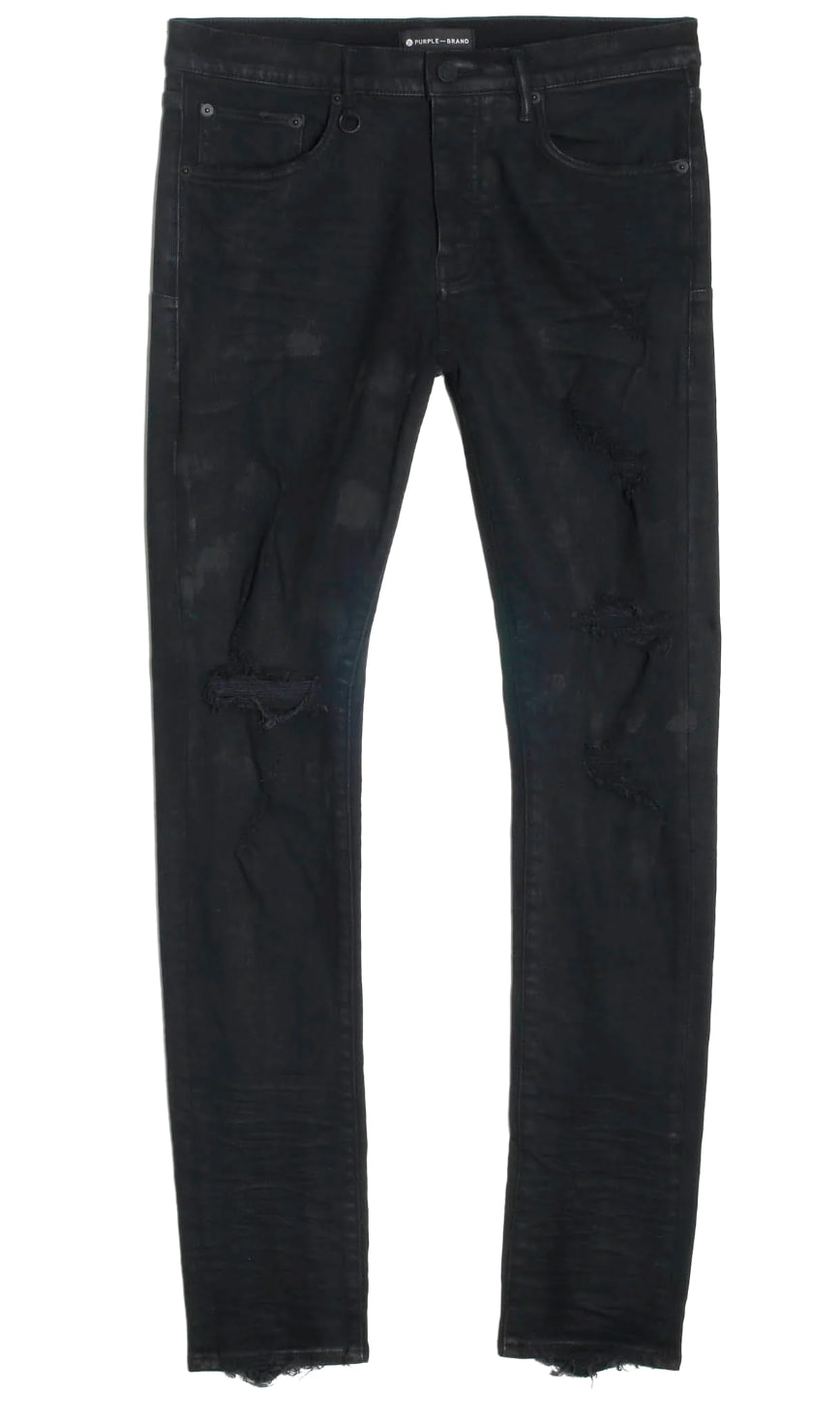 Purple Black Oil Spill Jeans