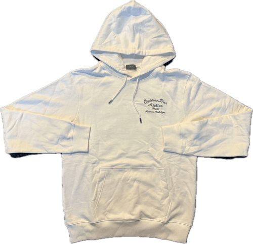 Dior Atelier Embroidered Hoodie White