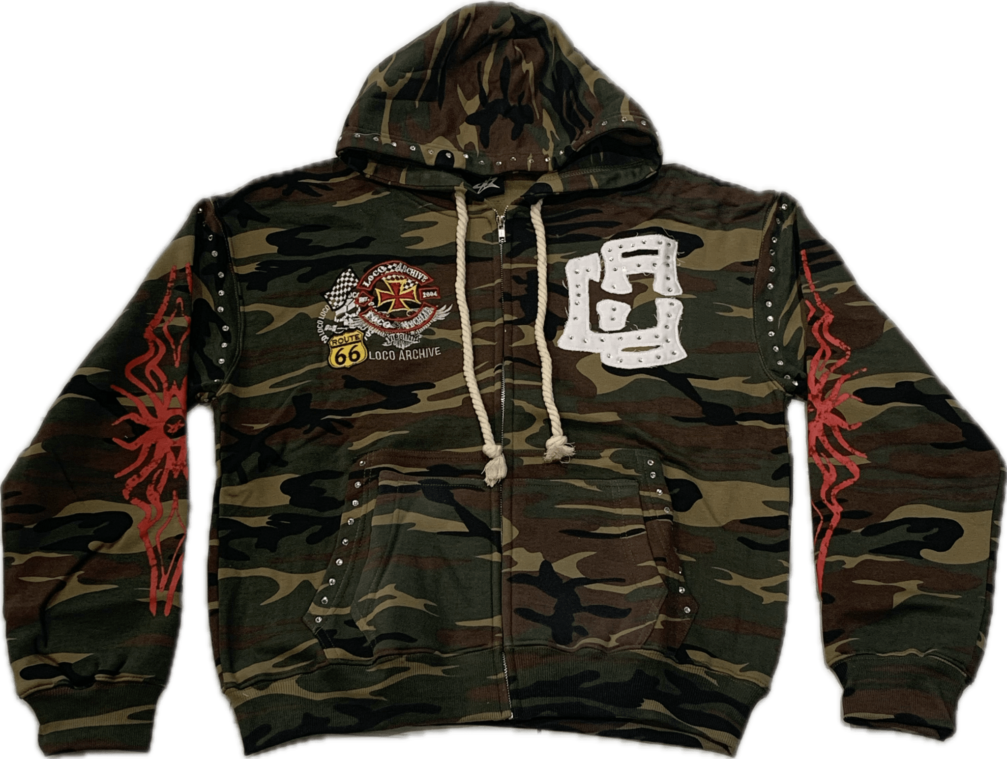 Showcase Loco Archive Moto Hoodie Camo