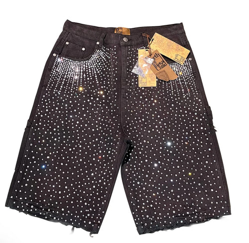 Birth Of Royal Child Diamond Jorts "Black"